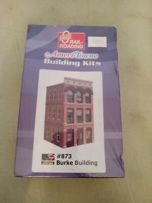 Ameri-Towne Building Kits O Gauge Rail-Roading 873 Burke Building New