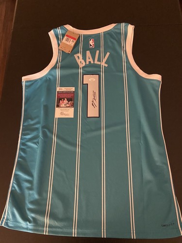 ウェア Lamelo Ball swingman jersey Unisex Jordan Brand LaMelo Ball Teal Charlotte Hornets