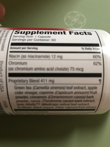 Isagenix Natural Accelerator 60 Capsules