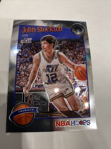 2019-20 panini hoops premium stock john stockton #292