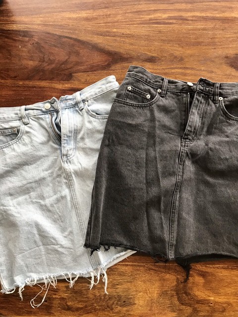 denim skirts perth