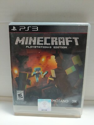 Minecraft Playstation 3 Edition Replacement Case Only *No Game*