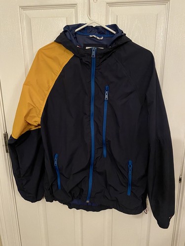Tommy Hilfiger Denim Union Colorblocked Hooded Windbreaker S