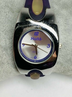 mudd analog wristwatch with quartz movement 154290177479