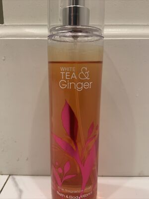 Bath and Body Works White Tea & Ginger Fine  Fragrance Mist Spray Low Fill Line