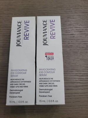 Lot of 2 Jouviance Revive Invigorating Eye Contour Serum 15ml/0.5 fl oz