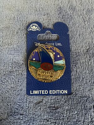 Rare Disney Cruise Line DCL Limited Edition Inaugural Sailing 2012 Pin Fantasy