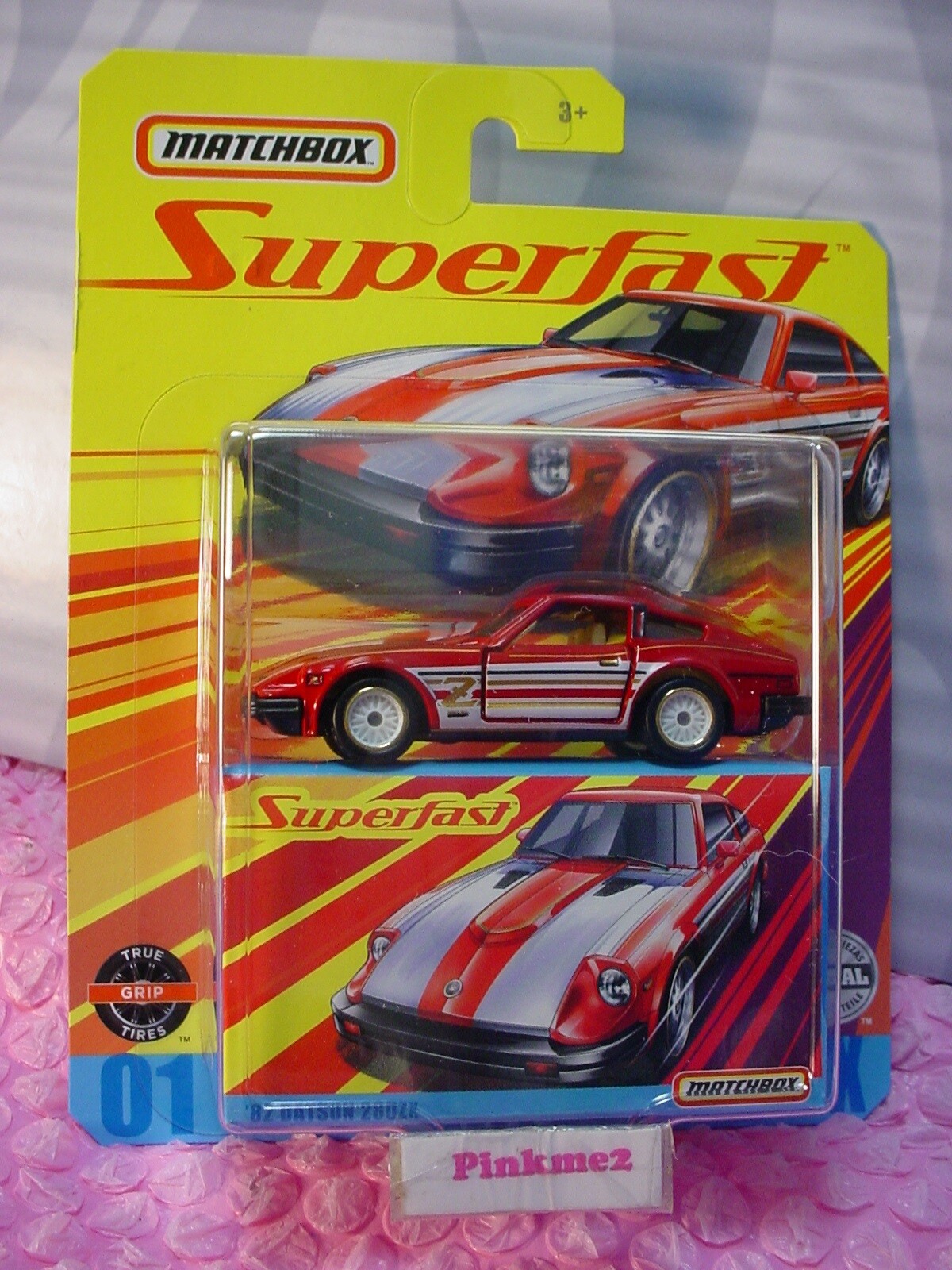 マッチアップ 2020 Matchbox Superfast '82 DATSUN 280ZX #01 ☆red☆white