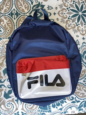 Sac dos bleu rouge blanc Fila eBay