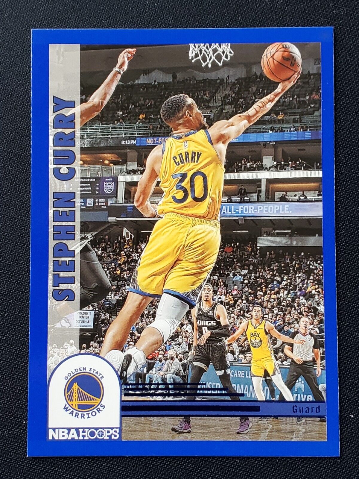 Stephen Steph Curry 2022-23 NBA Hoops Tribute Blue Parallel Stephen Steph Curry 2022-23 NBA Hoops Tribute Blue Parallel