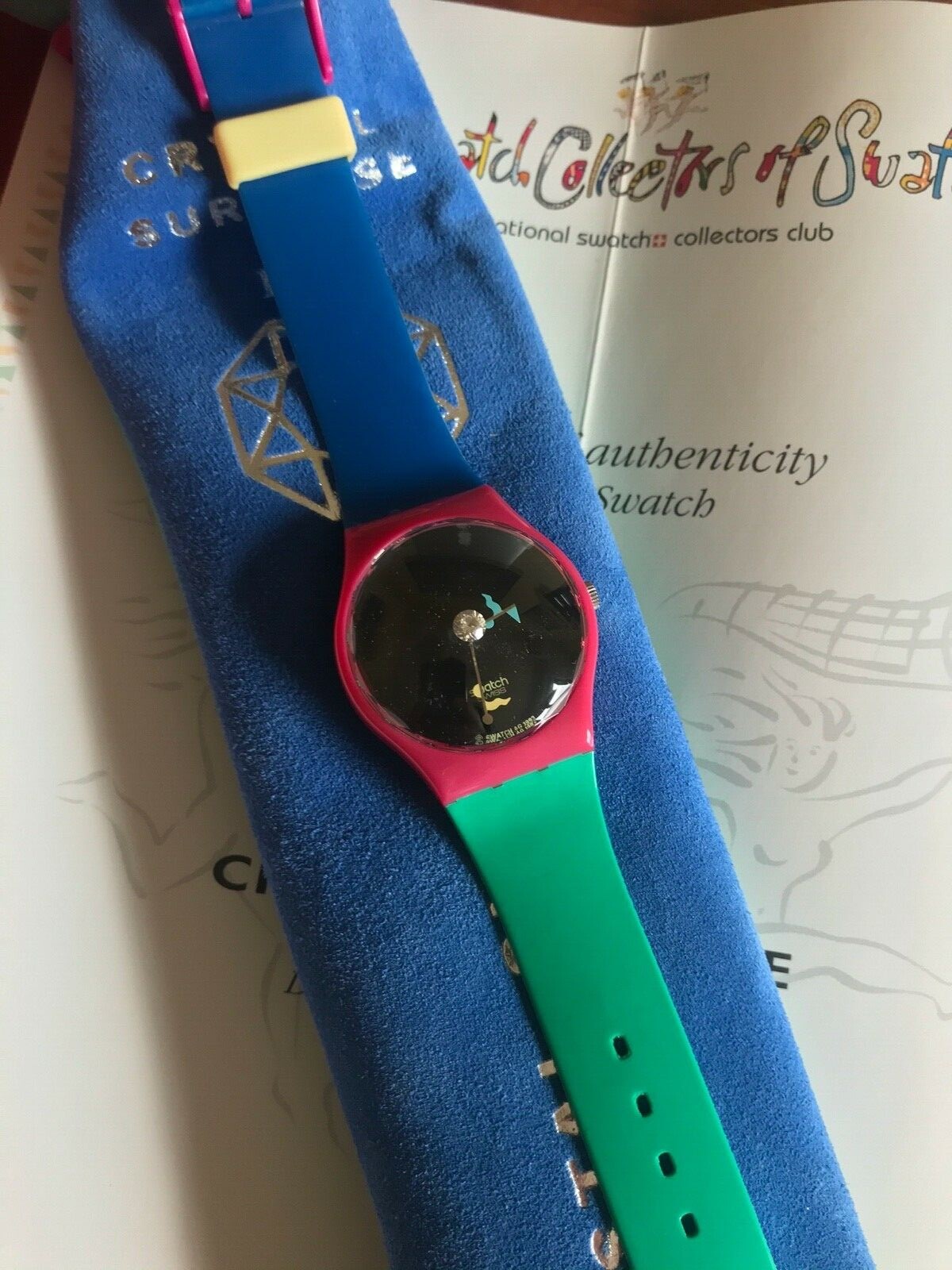 OROLOGIO CLUB SWATCH LIMITED EDITION CRYSTAL SURPRISE GZ129