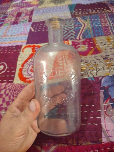 Vintage Wyeth & Bro Philada Apothecary Advertising Corked Bottle Collectible
