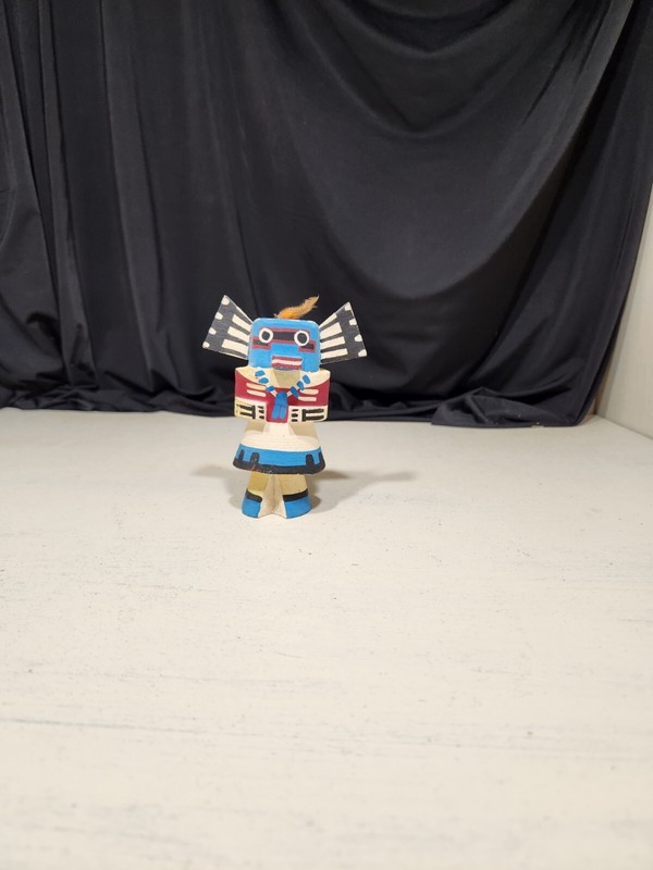 PoupÃ©E Kachina Mexique Bois 12cm