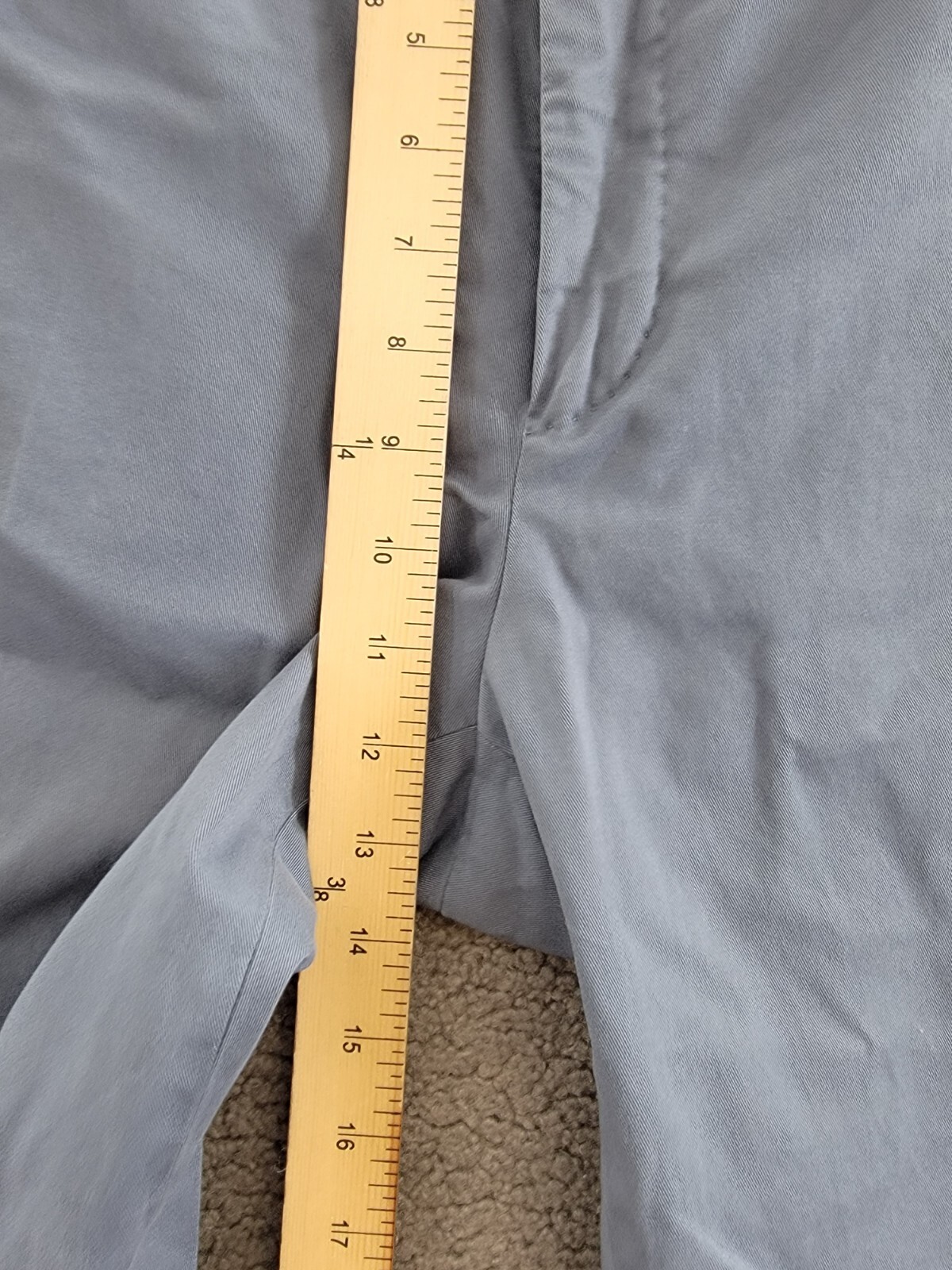 Polo Ralph Lauren Stretch Chino Garment Dyed Regular Fit Pants Men's 36x33 Slate - Picture 8 of 17