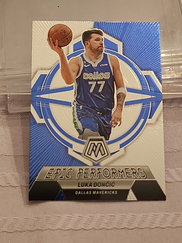 ゲームセンター・ゲームカード LUKA DONCIC Luka Doncic 2023-24 PANINI MOSAIC THUNDER ROAD PRIZM Card
