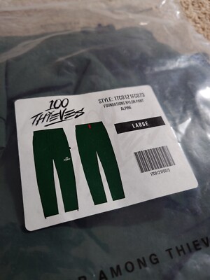 100 Thieves Foundations Nylon Pant Size Large