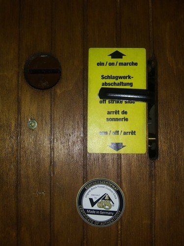 Authentic Hubert Herr Cuckoo Clock