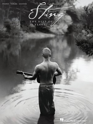 Sting The Best of 25 Years for Piano Sheet Music Guitar Chords 31 Pop Songs Book