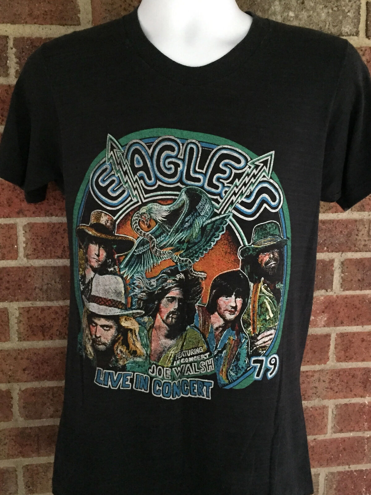 EAGLES Chicago Linda JD コンサート Tシャツ 1979年 EAGLES Chicago Linda JD コンサート Tシャツ 1979年 - メルカリ