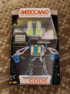 MECCANO ZAPP MICRONOID CODE ( NEW )