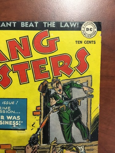 Gang Busters #1 VG/F (Dec 1947-Jan 1948, DC)