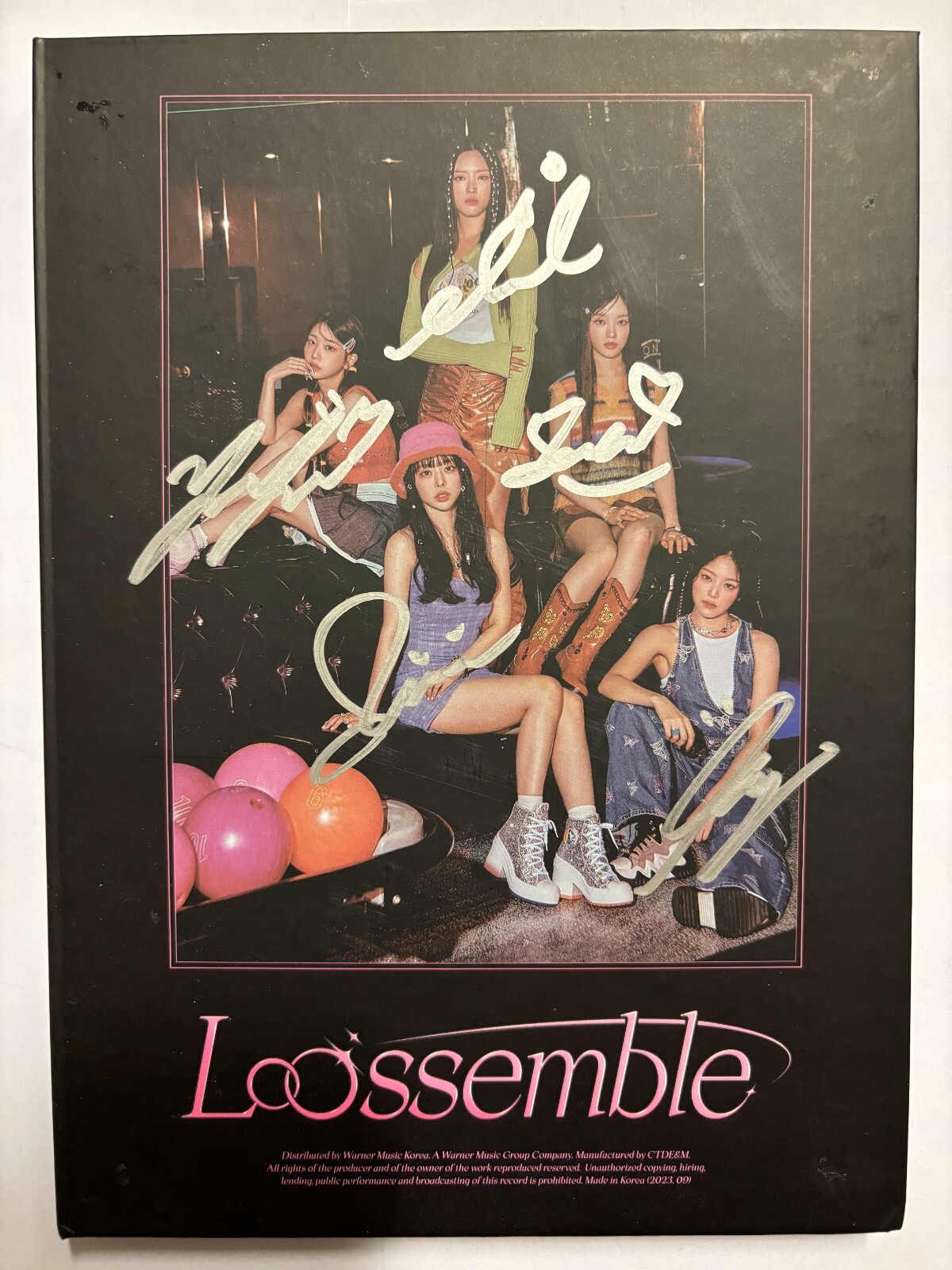 loossemble One of fanplee 直筆サイン入り ヘジュ CD