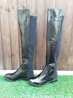 caddy belle black suede boots