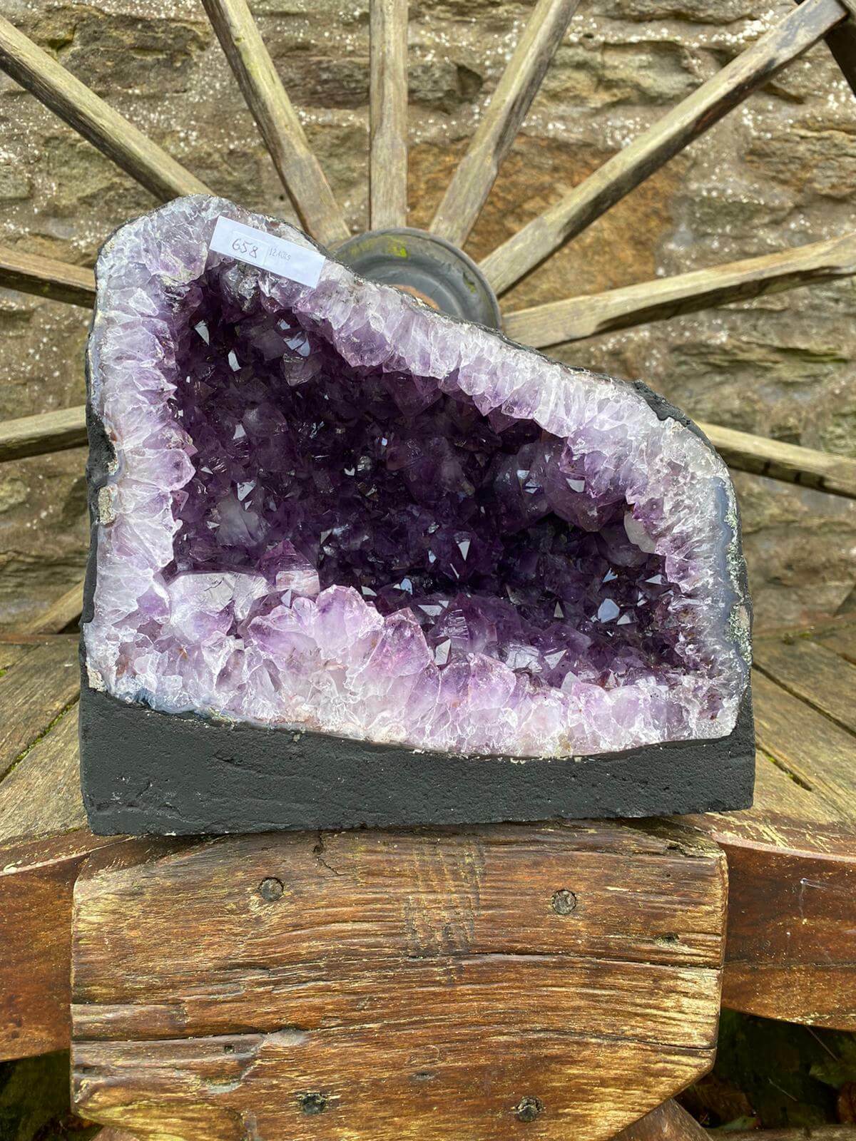 Amethyst Crystal Geode 658 Premium Queen Grade 12.4kg