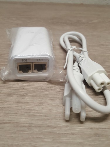 Ubiquiti Genuine POE-24v  POE 24V .5A adapter and power cord