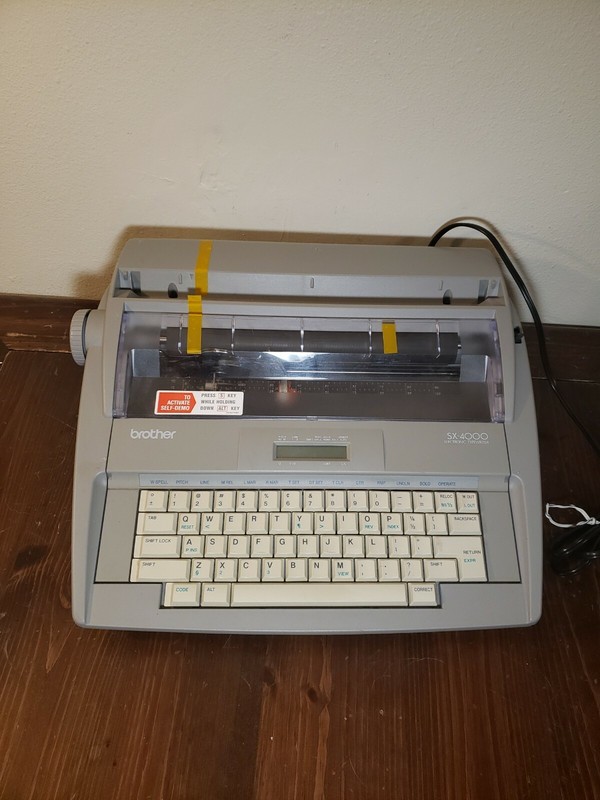 1994 Brother SX4000 on the Typewriter Database