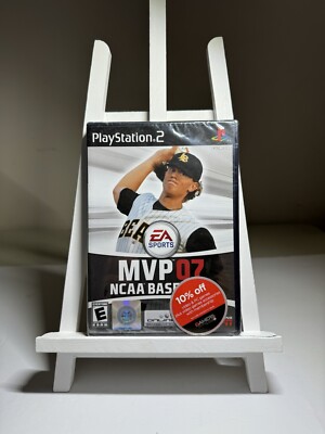 MVP 07 NCAA Baseball (Sony PlayStation 2, 2007) PS2 Brand New Sealed