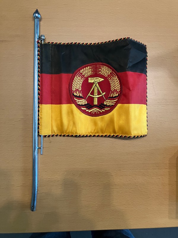 Ddr Wimpel Staatskarosse Volvo 760 Gle Original Mit Belegen Und Bildmaterial