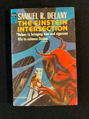 The Einstein Intersection - Samuel R Delany 1967 Ace   Paperback Vtg Scifi