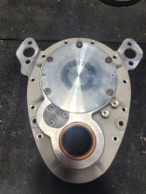 Milodon Timing Cover Gear Drive SB Chevy 12000