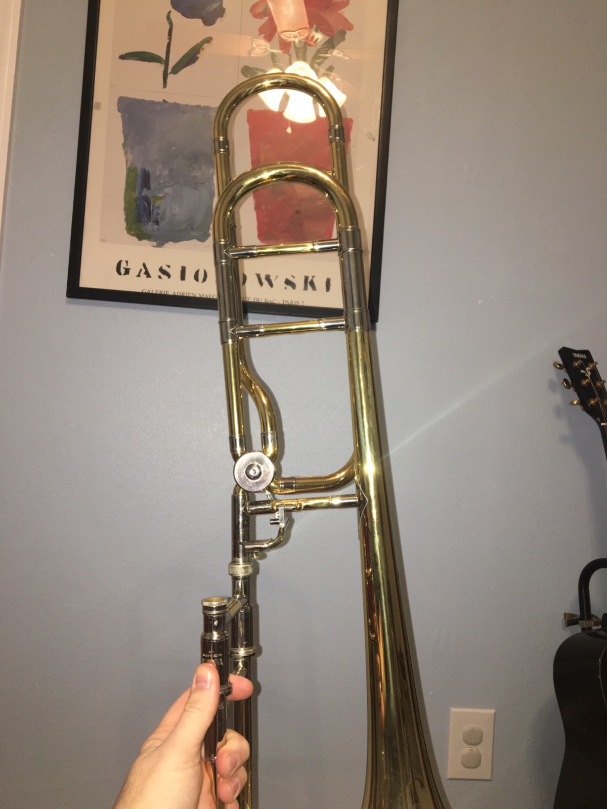 Yamaha Model YSL-882OR Xeno Professional Trombone SUPERB CONDITION