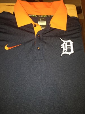 detroit tigers nike dri fit shirt