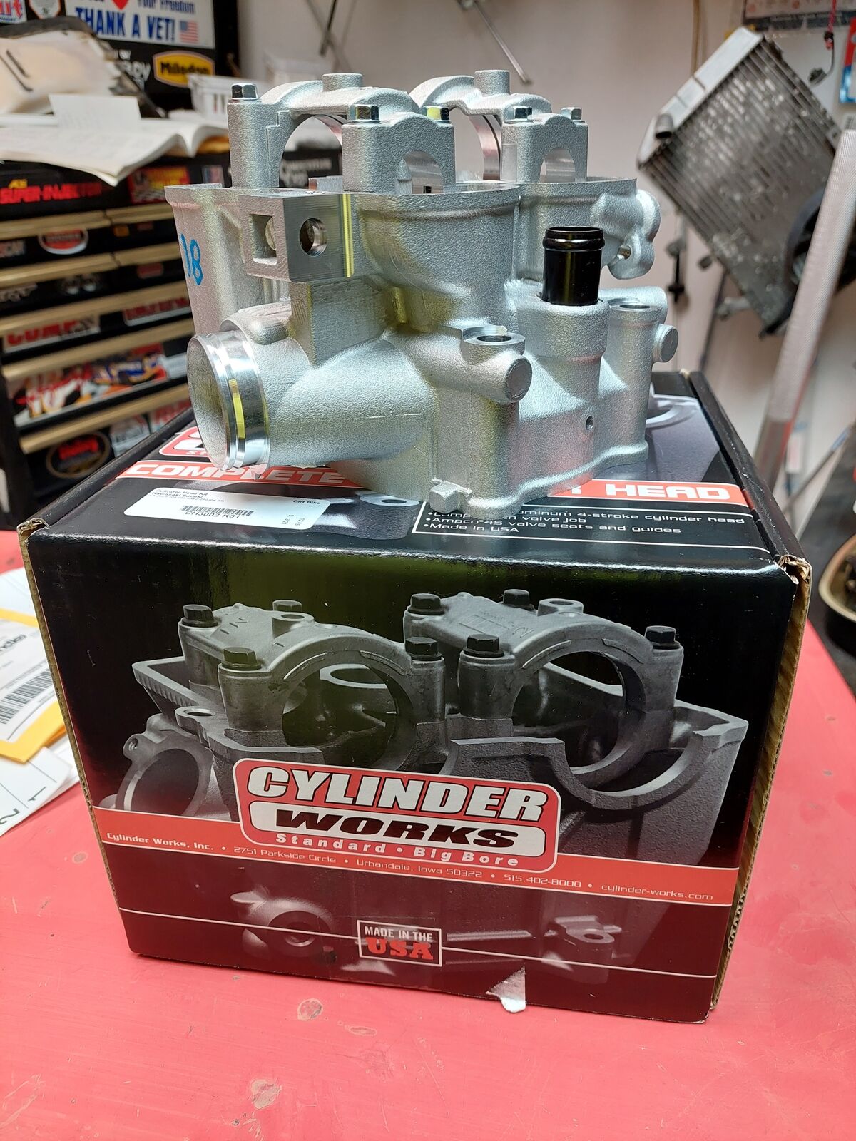 Cylinder Works Cylinder Head Kit for Kawasaki KX 250 F 2004 Cylinder Works Cylinder Head Kit for Kawasaki KX 250 F 2004