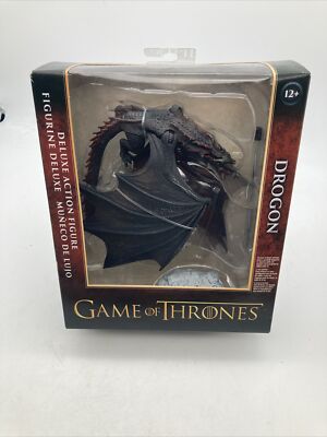 2019 Game Of Thrones Drogon Deluxe Box Action Figure McFarlane Toys Unopened