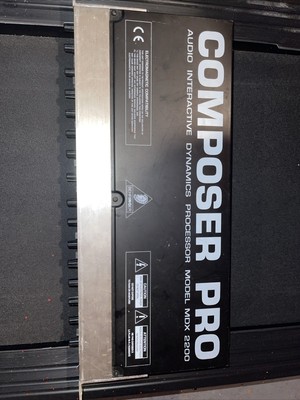 Behringer Composer PRO Model MDX2200 Dynamic Processor