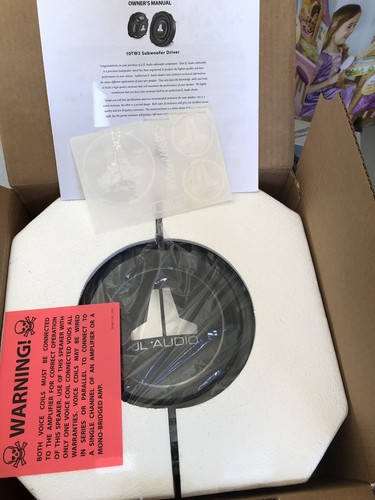 JL AUDIO 10TW3-D8 DUAL 8 OHM 10