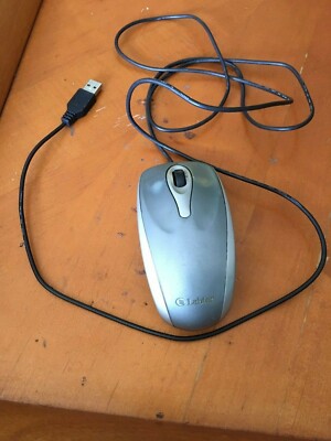 Labtec Laser Mouse USB 5-Button Optical Computer Mouse - Used 