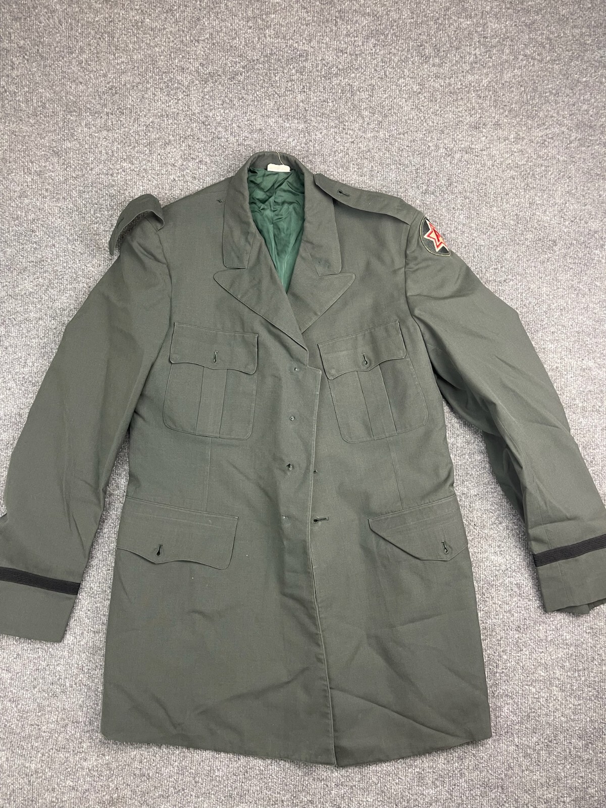 ジャケット・アウター u.s army medical jacket 40s Vintage 1940's American Army Jacket - Size S, Prop - Etsy