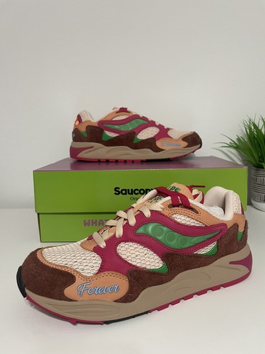 Pre-owned Saucony Jae Tips X  Grid Shadow 2 'wear To A Party' Brown S70826-2 - Men's 9.5