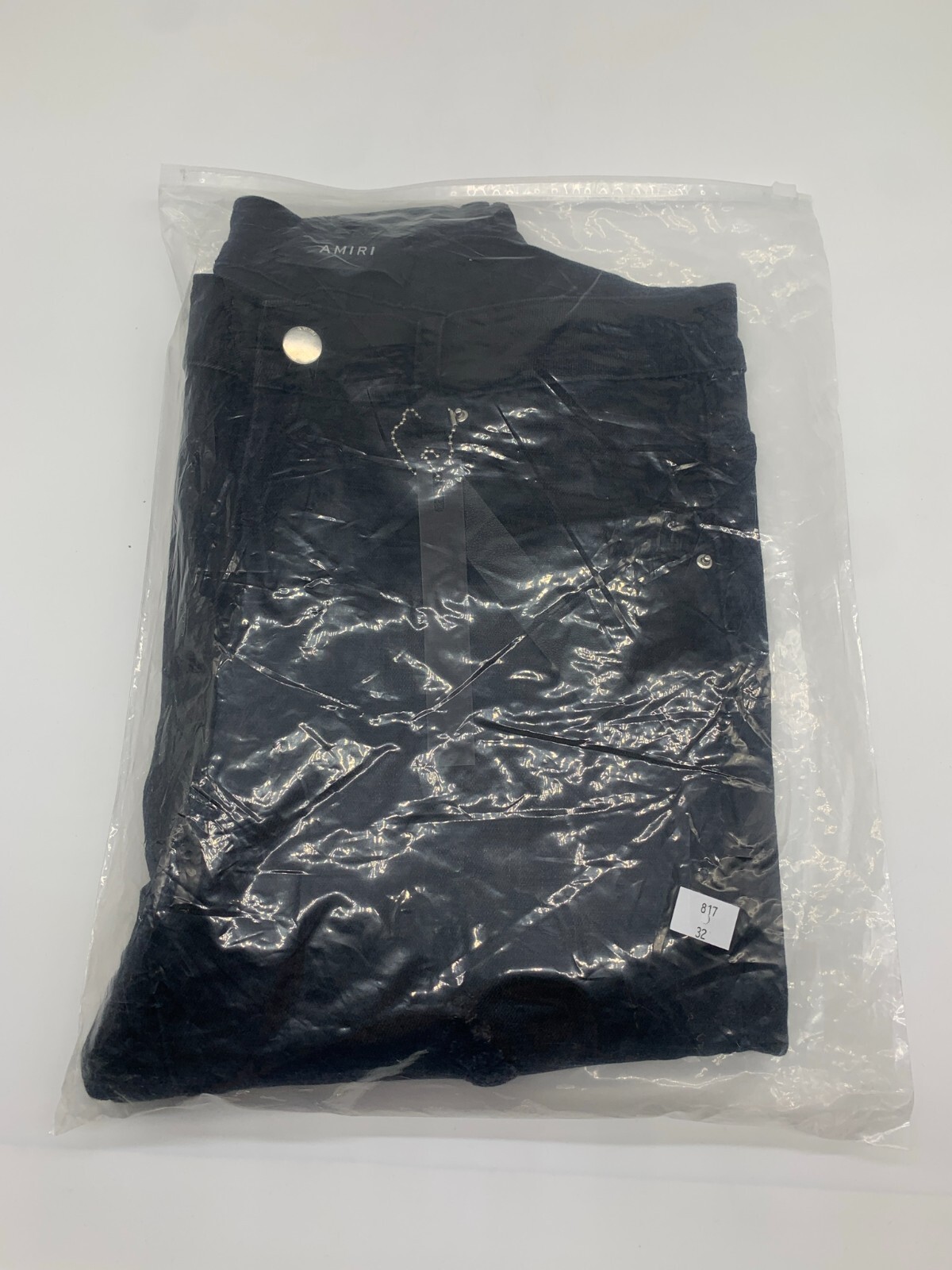 Pre-owned Amiri Cherub Black Jeans Size 32