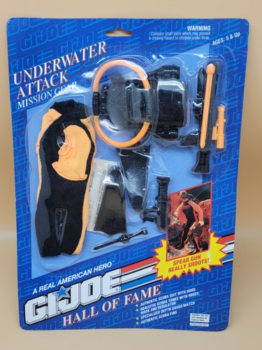 Hasbro 1992 GI Joe Hall Of Fame Underwater Attack Mission
