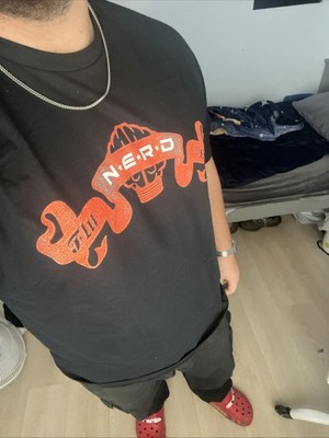 N.E.R.D fly or die 20th tシャツ① 白 Lサイズ N.E.R.D fly or die 20th tシャツ① 白 Lサイズ