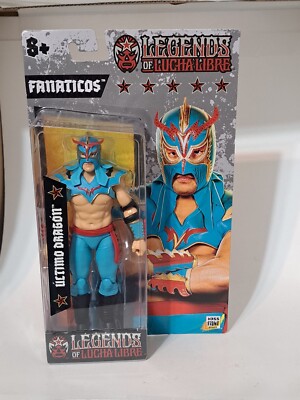 Boss Fight Studios Legends Of Lucha Ultimo Dragon Brand New 