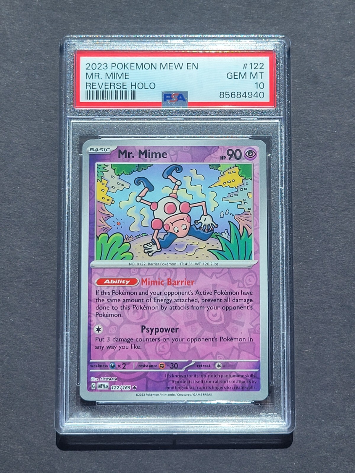 Mr. Mime 2023 バリヤード マスボミラー　PSA 10 Mr. Mime 2023 バリヤード マスボミラー PSA 10 s-l400.jpg