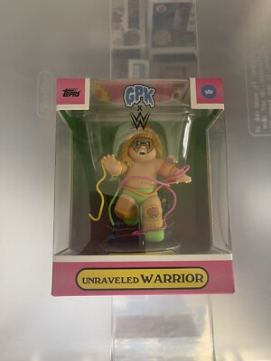 WWE x GPK Unraveled Warrior Garbage Pail Kids 5'' Inch Figure Topps Ultimate