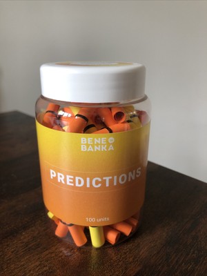 Predictions Jar of Notes 